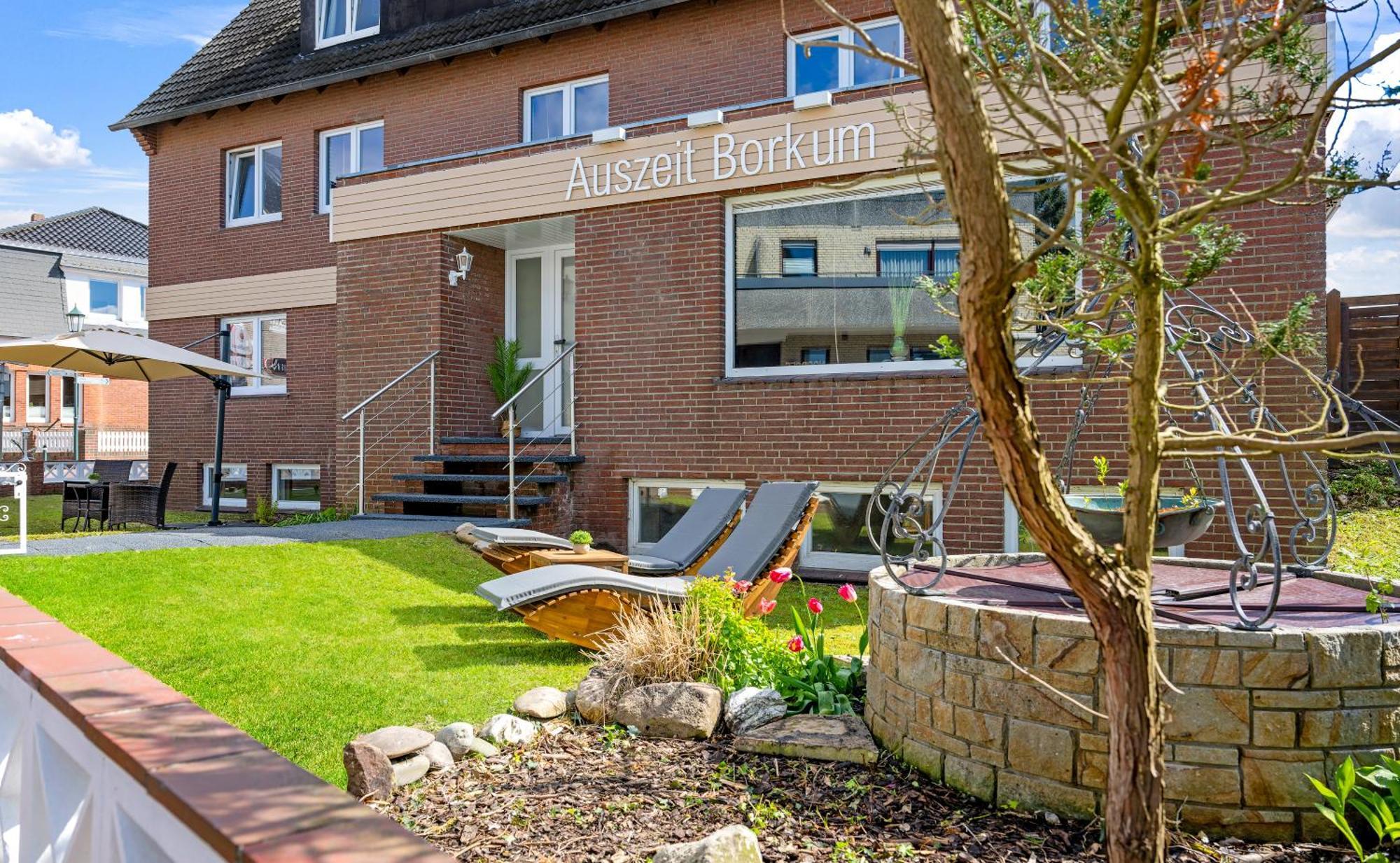 Auszeit Borkum Aparthotel Exteriör bild